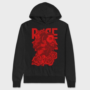 Rose Nba, Hanorac Oversize Barbati (Unisex)
