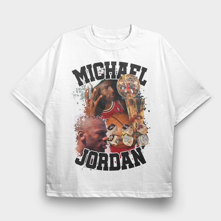 Vintage Jordan, Tricou Oversize Barbati (Unisex)