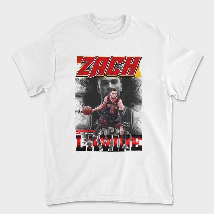 Zach Lavieste Chicago Bulls, Tricou Barbati (Unisex)