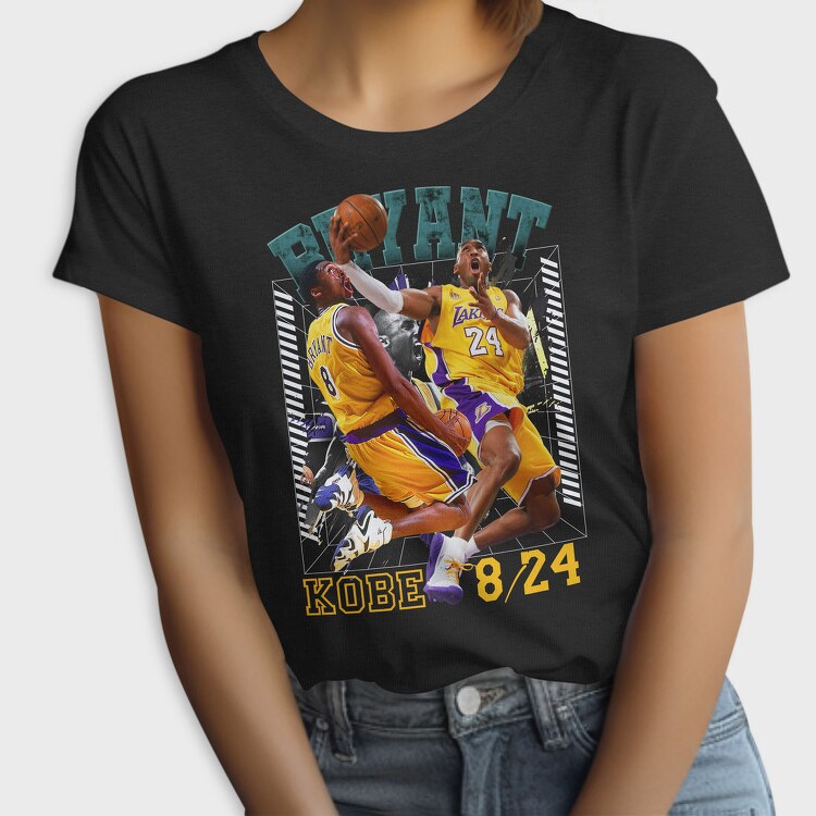 Kobe Bryant Dunks 8 24, Tricou Femei