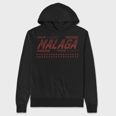 Malaga, Hanorac Oversize Barbati (Unisex)