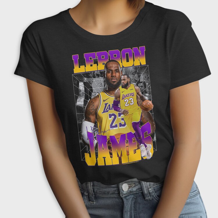 Lebron James Lakers, Tricou Femei