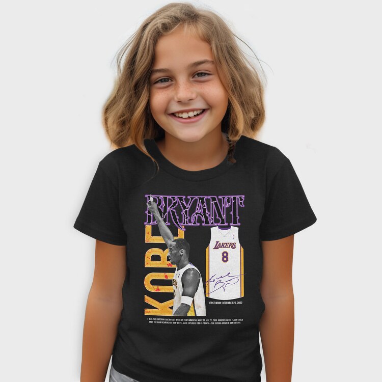Kareem Abdul Jabbar Los Angeles Lakers, Tricou Copii