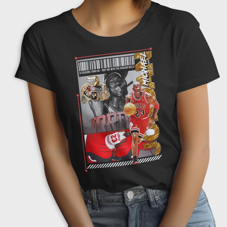 Michael 23 Bulls, Tricou Femei