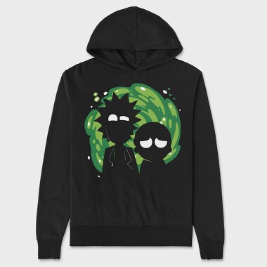 Rick and Morty 6, Hanorac Oversize Barbati (Unisex)