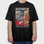 Michael 23 Bulls, Tricou Oversize Barbati (Unisex)