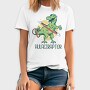 Velociraptor Hula Hoop, Tricou Barbati (Unisex)