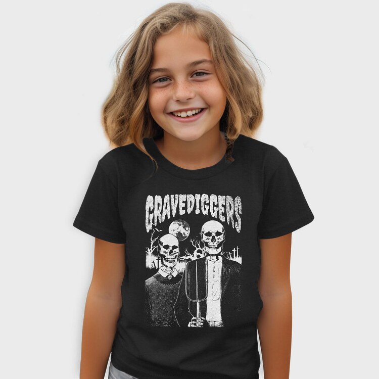 American Gothic Skull, Tricou Copii