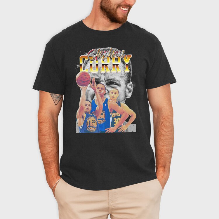 Steph Curry Warriors, Tricou Barbati (Unisex)