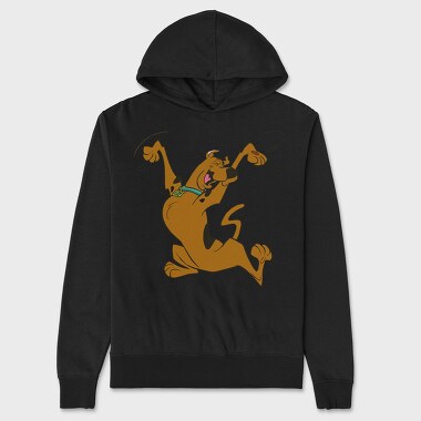 Cartoon Retro Scooby Doo 4, Hanorac Oversize Barbati (Unisex)