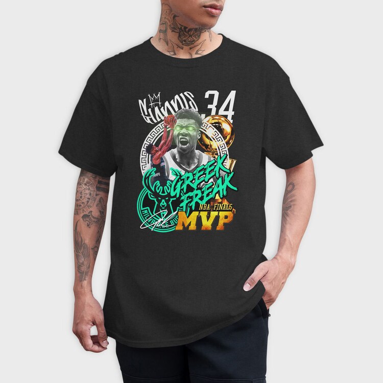 Greek Freak Mvp, Tricou Barbati (Unisex)