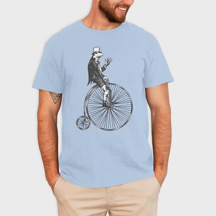 High Wheel Frog, Tricou Barbati (Unisex)