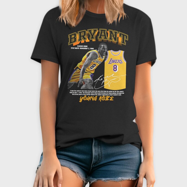 Bryant Lakers Jersey, Tricou Barbati (Unisex)