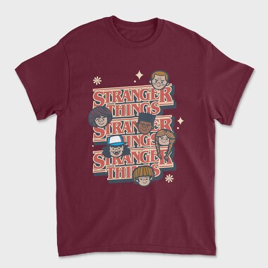 Tricou Barbati (Unisex), Stranger Things 8