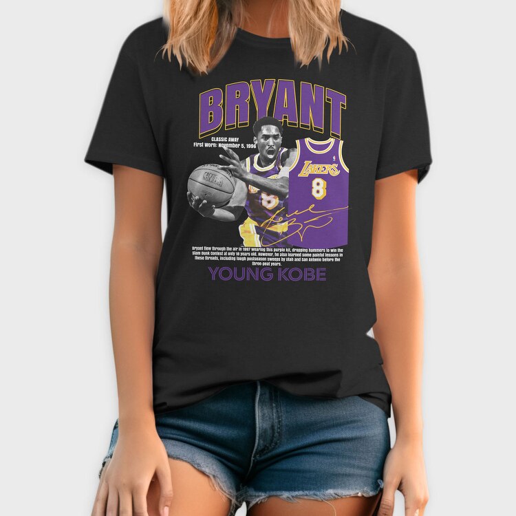 Kobe Bryant Basketball, Tricou Barbati (Unisex)