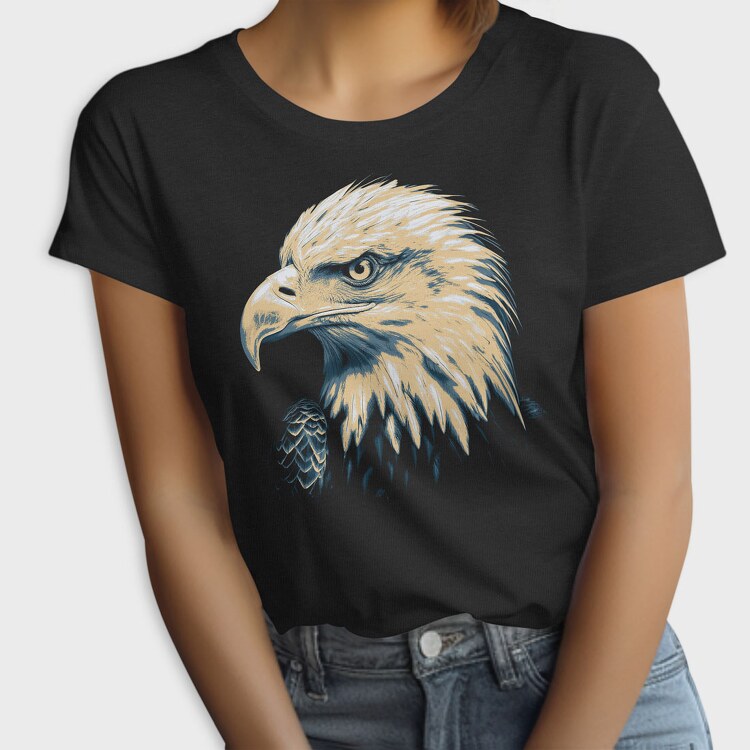 Eagle Portrait, Tricou Femei