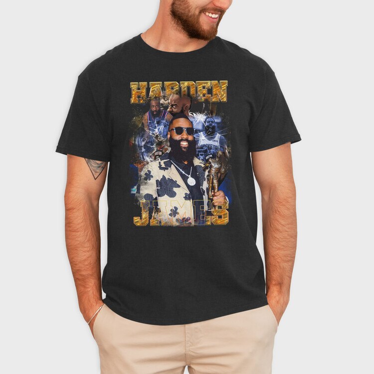 James Harden Nba, Tricou Barbati (Unisex)