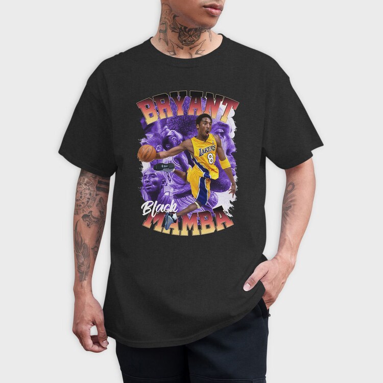 Bryant Mamba Lakers, Tricou Barbati (Unisex)