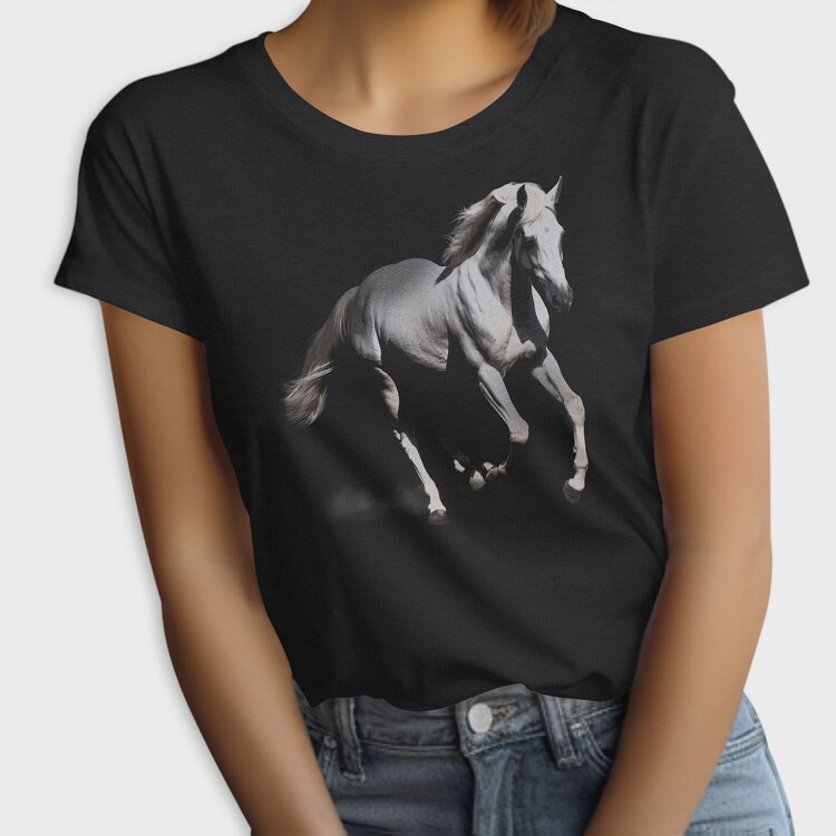 Horse Monochrome, Tricou Femei