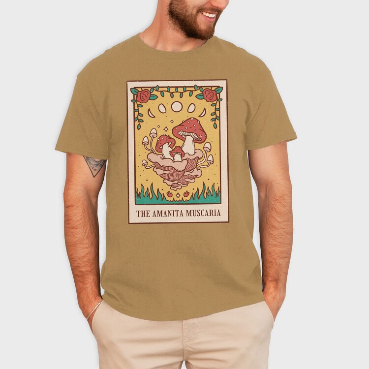 The Amanita Muscaria, Tricou Barbati (Unisex)