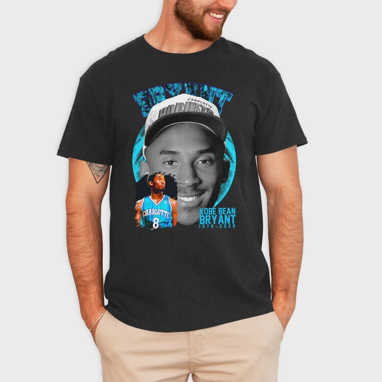 Kobe Bryant Charlotte, Tricou Barbati (Unisex)