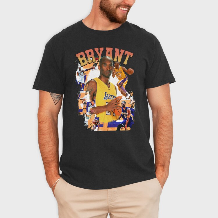 Kobe Bryant Collage, Tricou Barbati (Unisex)