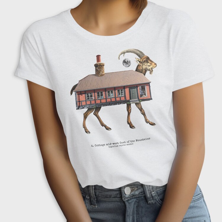 House Animal Goat, Tricou Femei