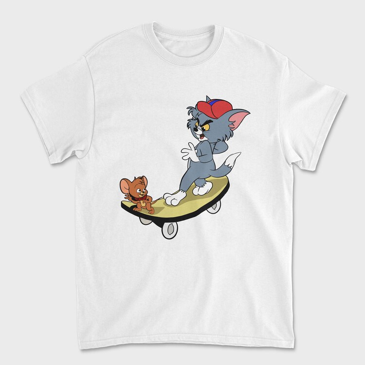 Tricou Barbati (Unisex), Tom and Jerry 24