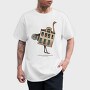 House Animal Ostrich, Tricou Barbati (Unisex)