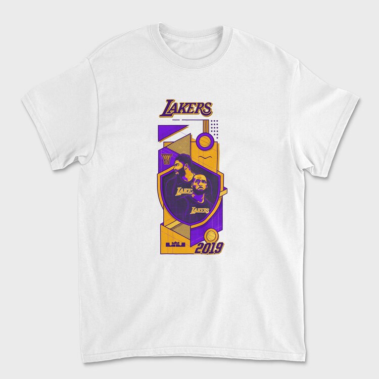 LAKERS Art Design, Tricou Barbati (Unisex)