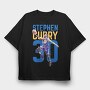 S CURRY ART2, Tricou Oversize Barbati (Unisex)