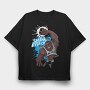 SHAQ ATTACK, Tricou Oversize Barbati (Unisex)