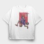 V CARTER Dunk Art, Tricou Oversize Barbati (Unisex)