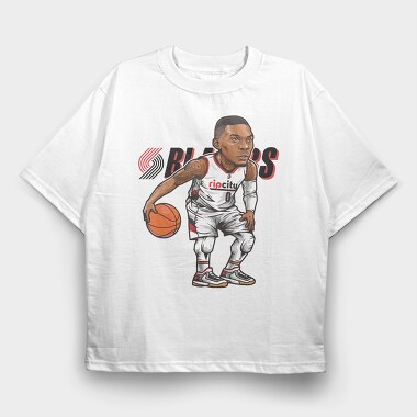 WESTBROOKE Rip City, Tricou Oversize Barbati (Unisex)