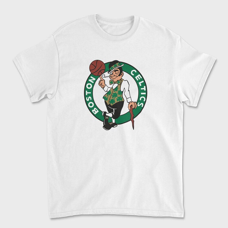 BOSTON CELTICS logo design, Tricou Barbati (Unisex)