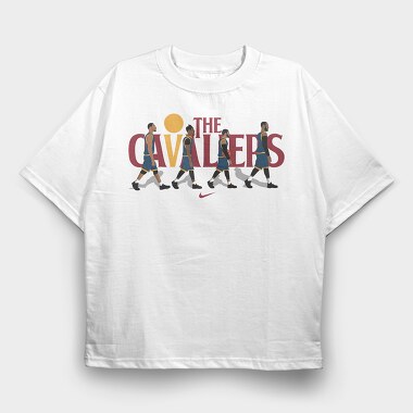 CAVALIERS, Tricou Oversize Barbati (Unisex)