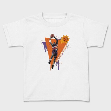 CHARLES BARKLEY Art1, Tricou Copii