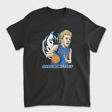 DIRK NOWITZKI Art, Tricou Barbati (Unisex)
