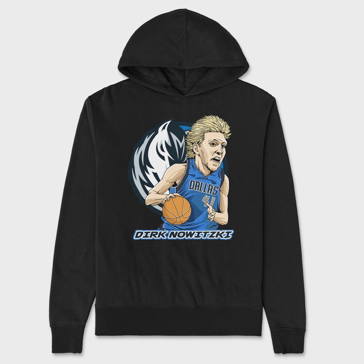 DIRK NOWITZKI Art, Hanorac Oversize Barbati (Unisex)