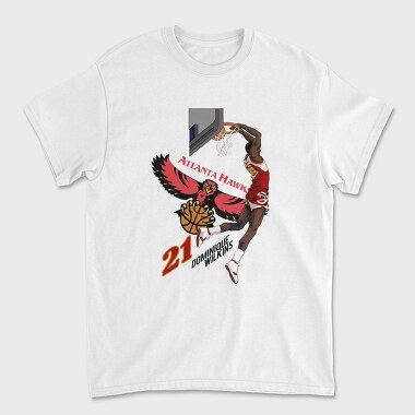 DOMINIQUE WILKINS Dunk2, Tricou Barbati (Unisex)