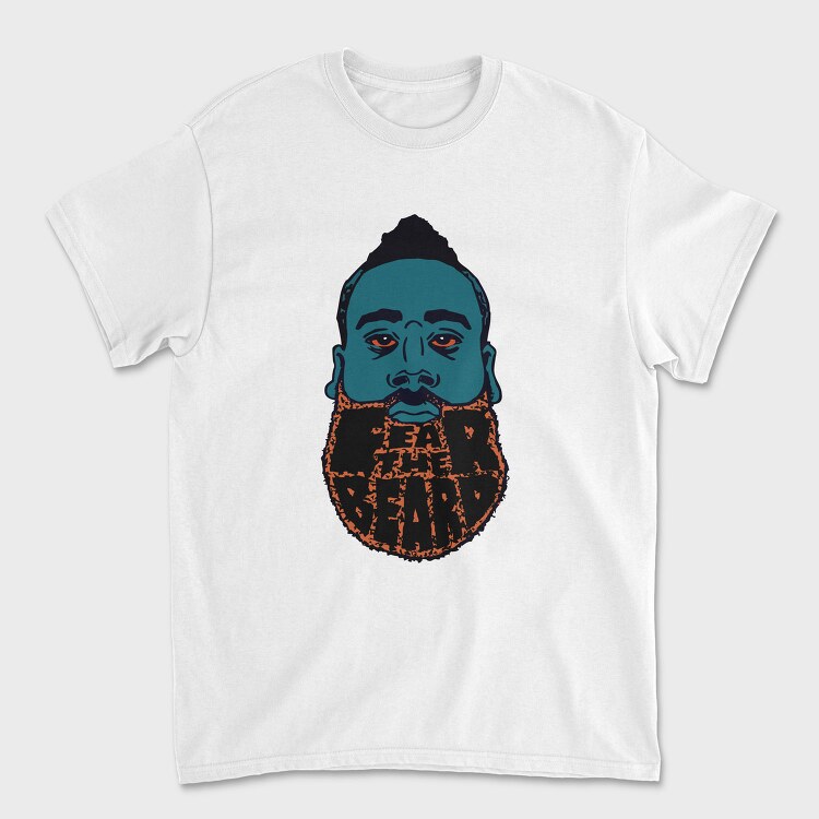 FEAR THE BEARD, Tricou Barbati (Unisex)