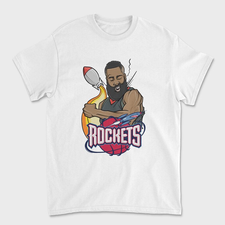 HARDEN The Rocket Man, Tricou Barbati (Unisex)