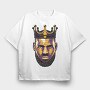 KING JAMES 1, Tricou Oversize Barbati (Unisex)