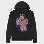 KING OF LA LEBRON J, Hanorac Oversize Barbati (Unisex)