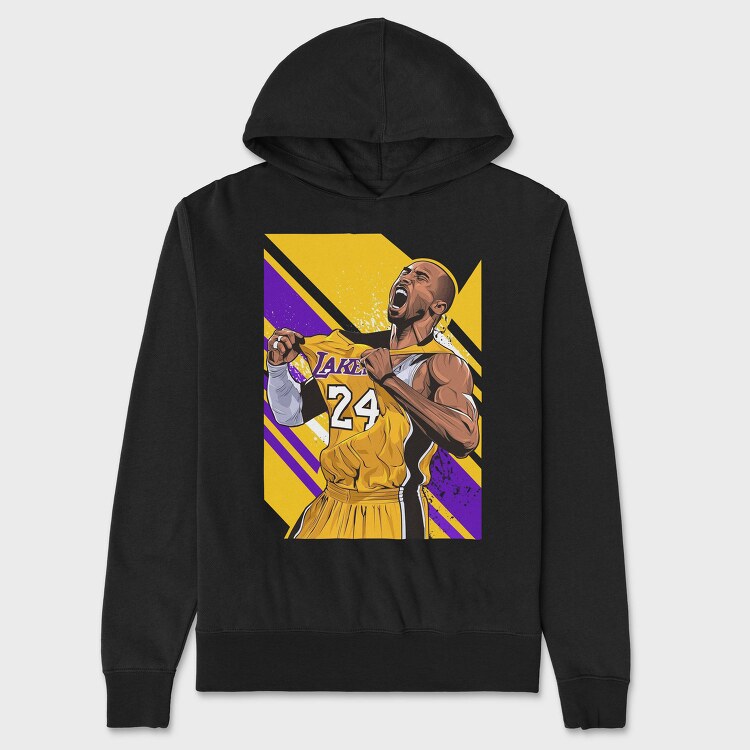 KOBE BRYANT Art3, Hanorac Oversize Barbati (Unisex)