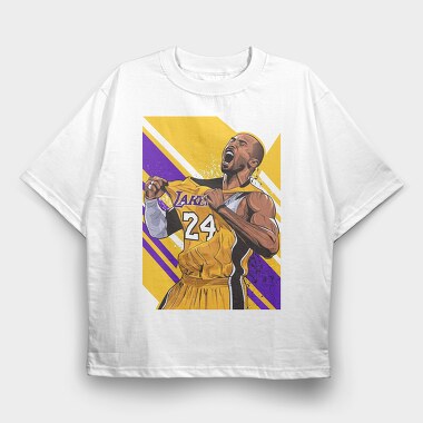 KOBE BRYANT Art3, Tricou Oversize Barbati (Unisex)