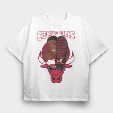 PIPPEN Art1, Tricou Oversize Barbati (Unisex)