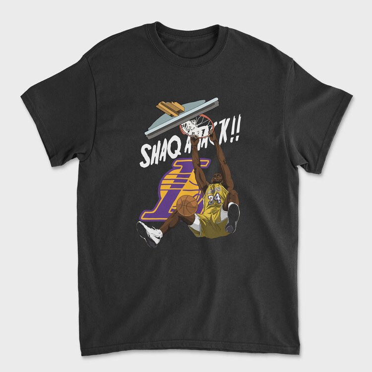SHAQ ATTACK Art1, Tricou Barbati (Unisex)