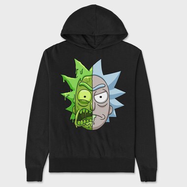 Rick and Morty 9, Hanorac Oversize Barbati (Unisex)