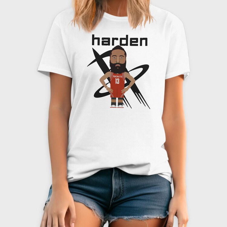 HARDEN Rockets, Tricou Barbati (Unisex)